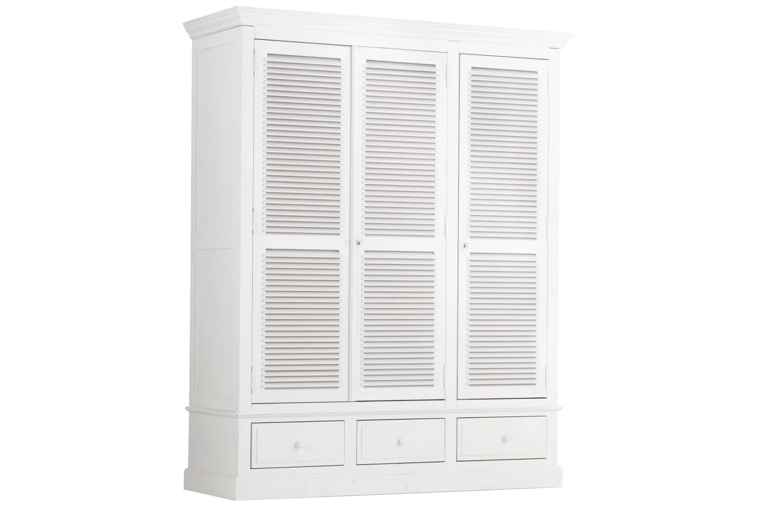 Marie, Wardrobe, White, 3 Doors
