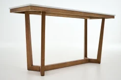 Marnix, Console Table, Oak And Stone