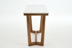 Marnix, Console Table, Oak And Stone