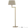 Martha, Floor Lamp, Brass Finish