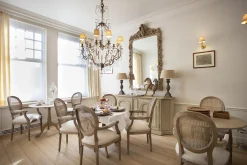 Medy, Armchair, Oak, Natural Linen