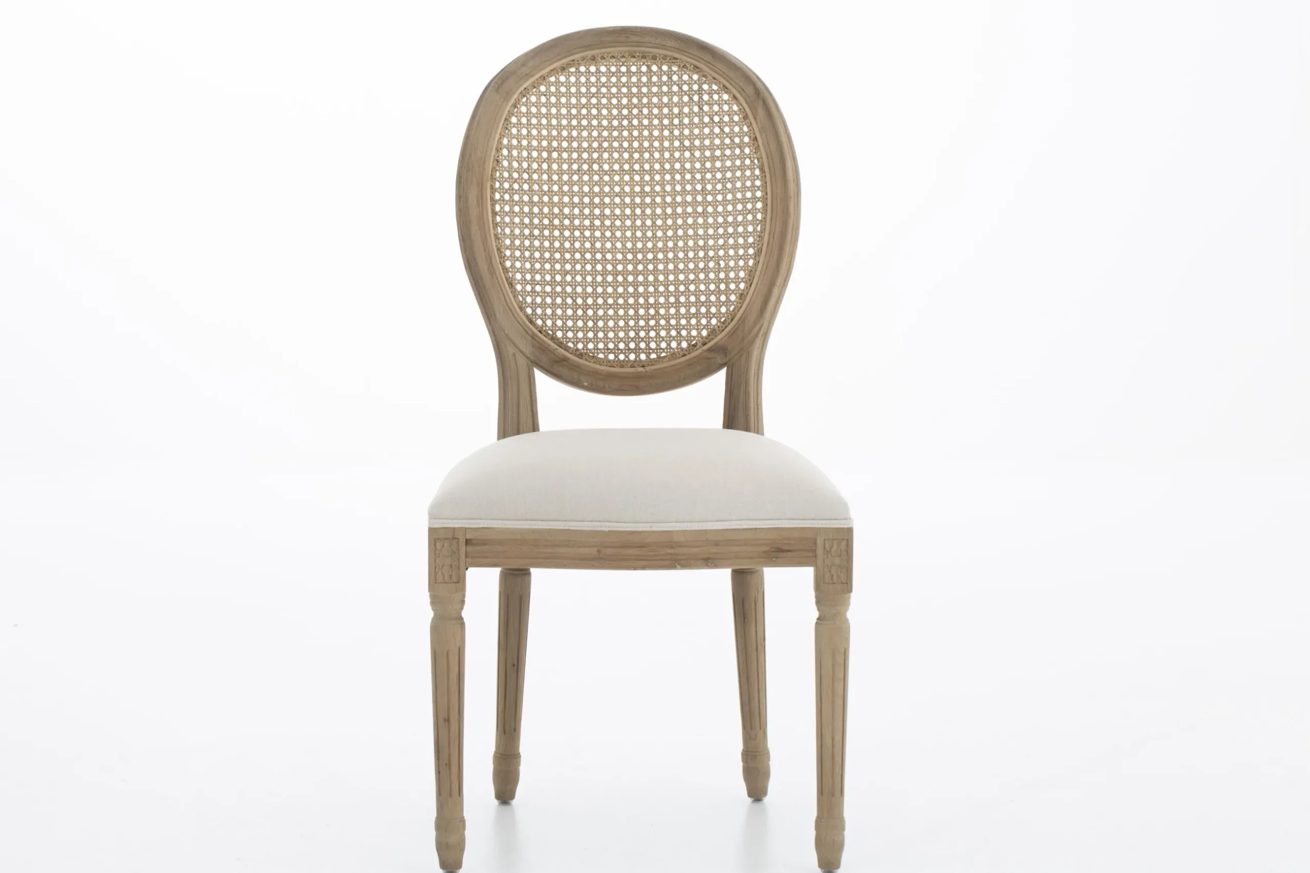 Medy, Chair, Oak, Natural Linen