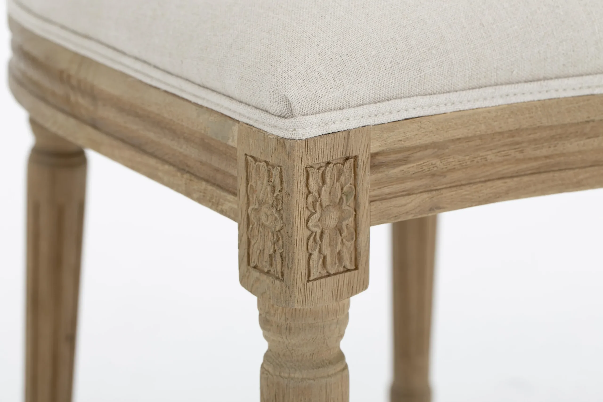 Medy, Chair, Oak, Natural Linen