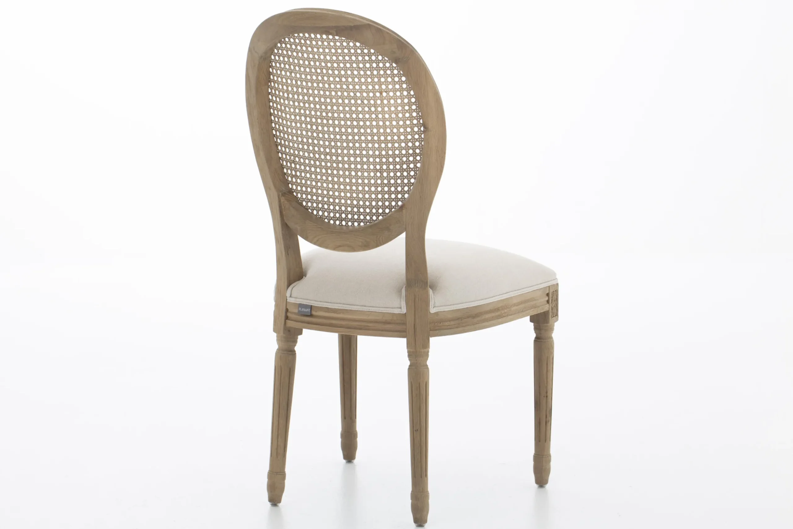 Medy, Chair, Oak, Natural Linen