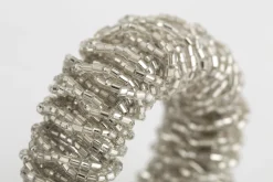 Meina, Napkin Ring, Beads, Silver
