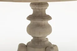 Milan, Dining Table, Round, Recycled Wood, 120 Cm, Model 2