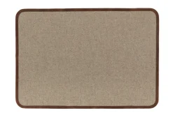 Milburn, Desk Pad, Wool And Leather