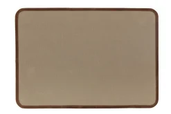 Milburn, Desk Pad, Wool And Leather