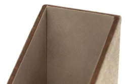 Milburn, File Holder, Wool And Leather