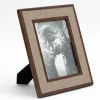 Milburn, Picture Frame, Wool And Leather, 15X20