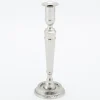 Molly, Candlestick, Nickel Plated