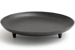 Mortimer, Dish, Metal, Black, L