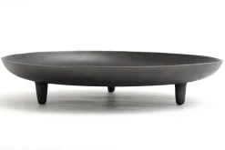 Mortimer, Dish, Metal, Black, L