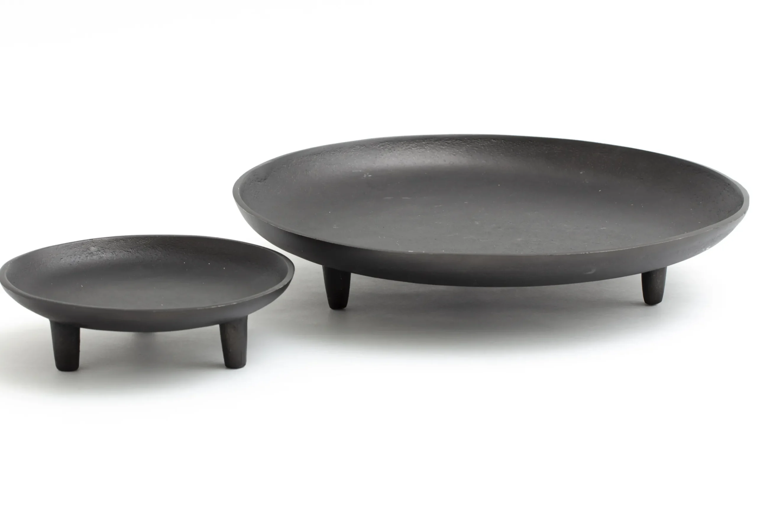 Mortimer, Dish, Metal, Black, L