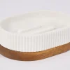 Muriel, Soap Dish, White