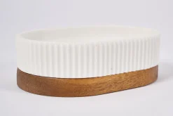 Muriel, Soap Dish, White
