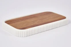 Muriel, Tray, White