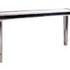 Naxos, Console Table, Mirror Glass And Wood