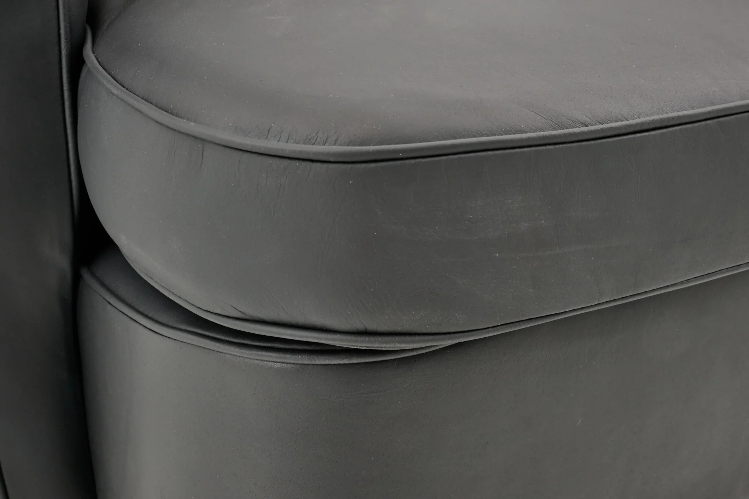 Nelia, Armchair, Leather Black, Rotatable