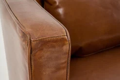 Nelia, Armchair, Leather Cognoac, Rotatable