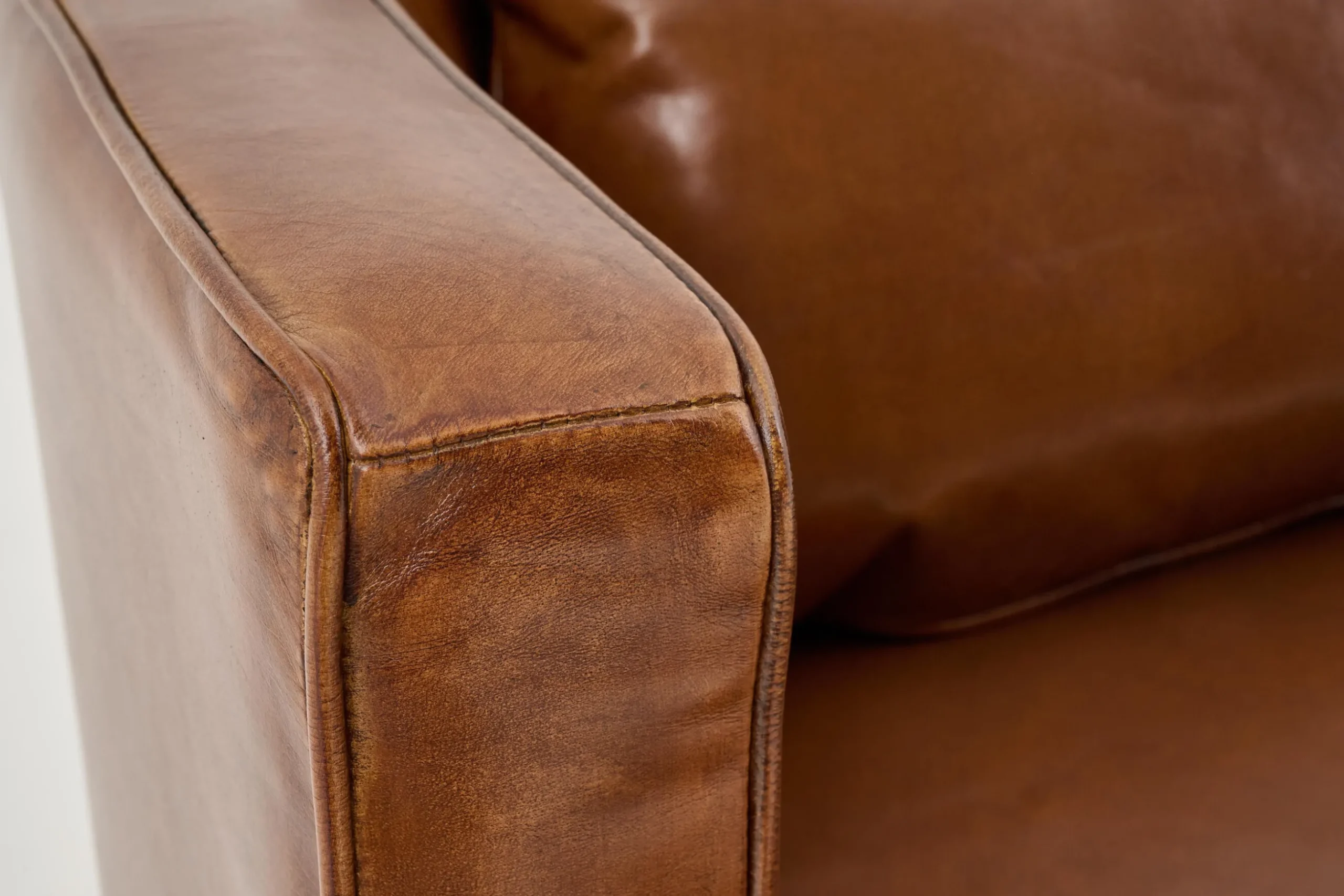 Nelia, Armchair, Leather Cognoac, Rotatable