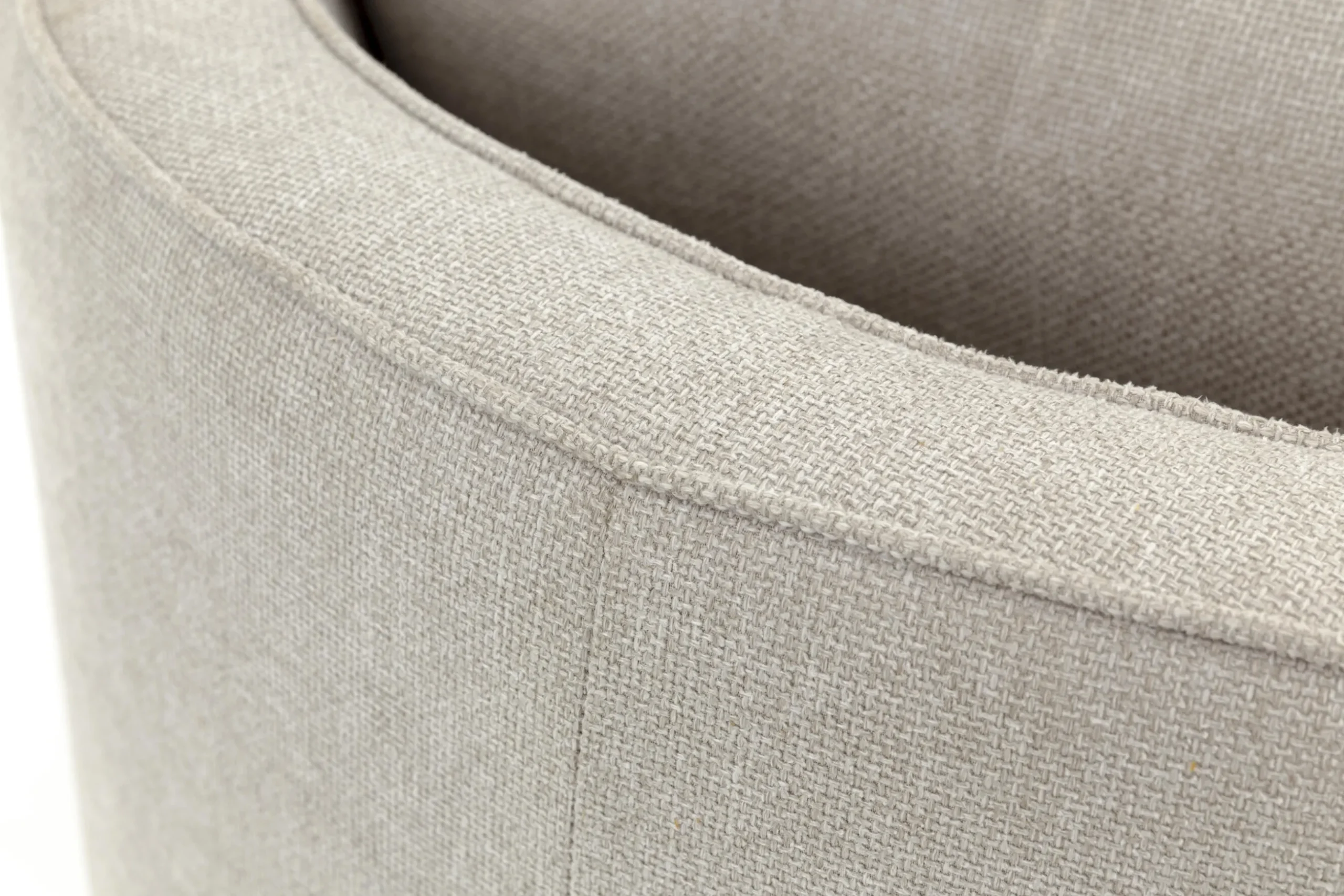 Nelia, Armchair, Natural, Rotatable