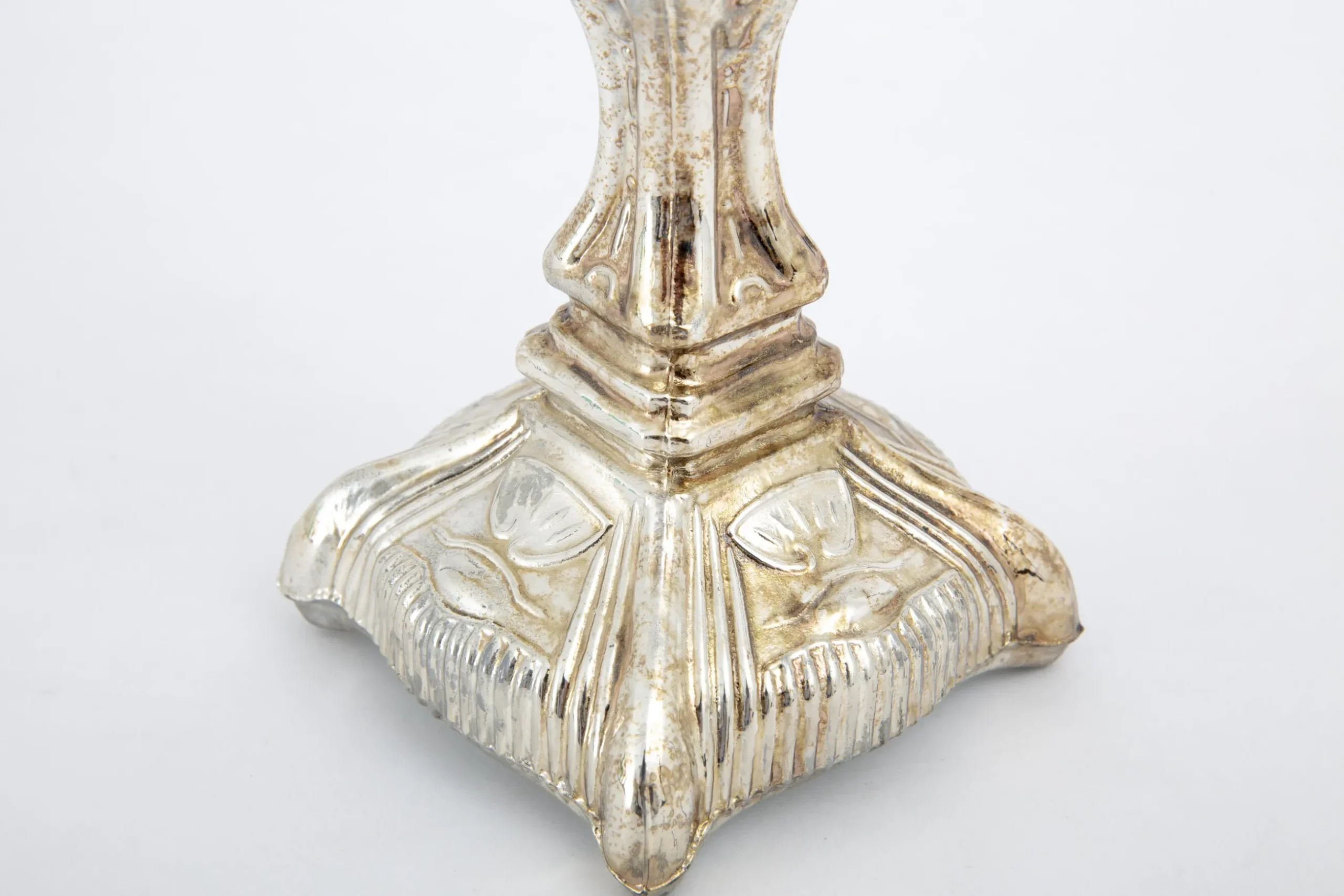 Newmarch, Candlestick, Mercury Glass