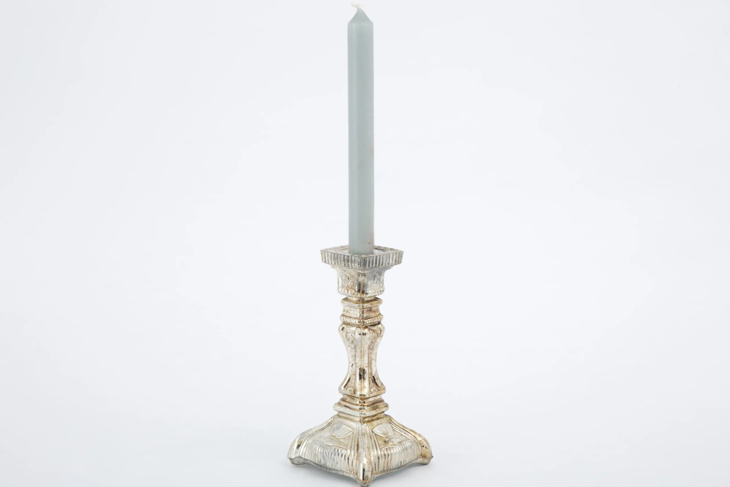Newmarch, Candlestick, Mercury Glass