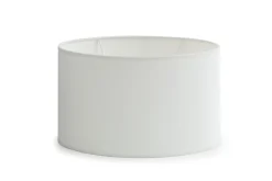 Oval, Lampshade, White, Oval, 30 Cm