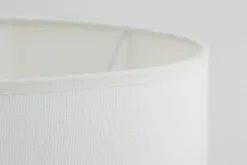 Oval, Lampshade, White, Oval, 30 Cm