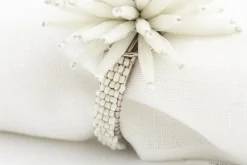 Parton, Napkin Ring, Beads