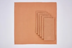 Phills, Napkin, Toasted Nut, Set Of 6