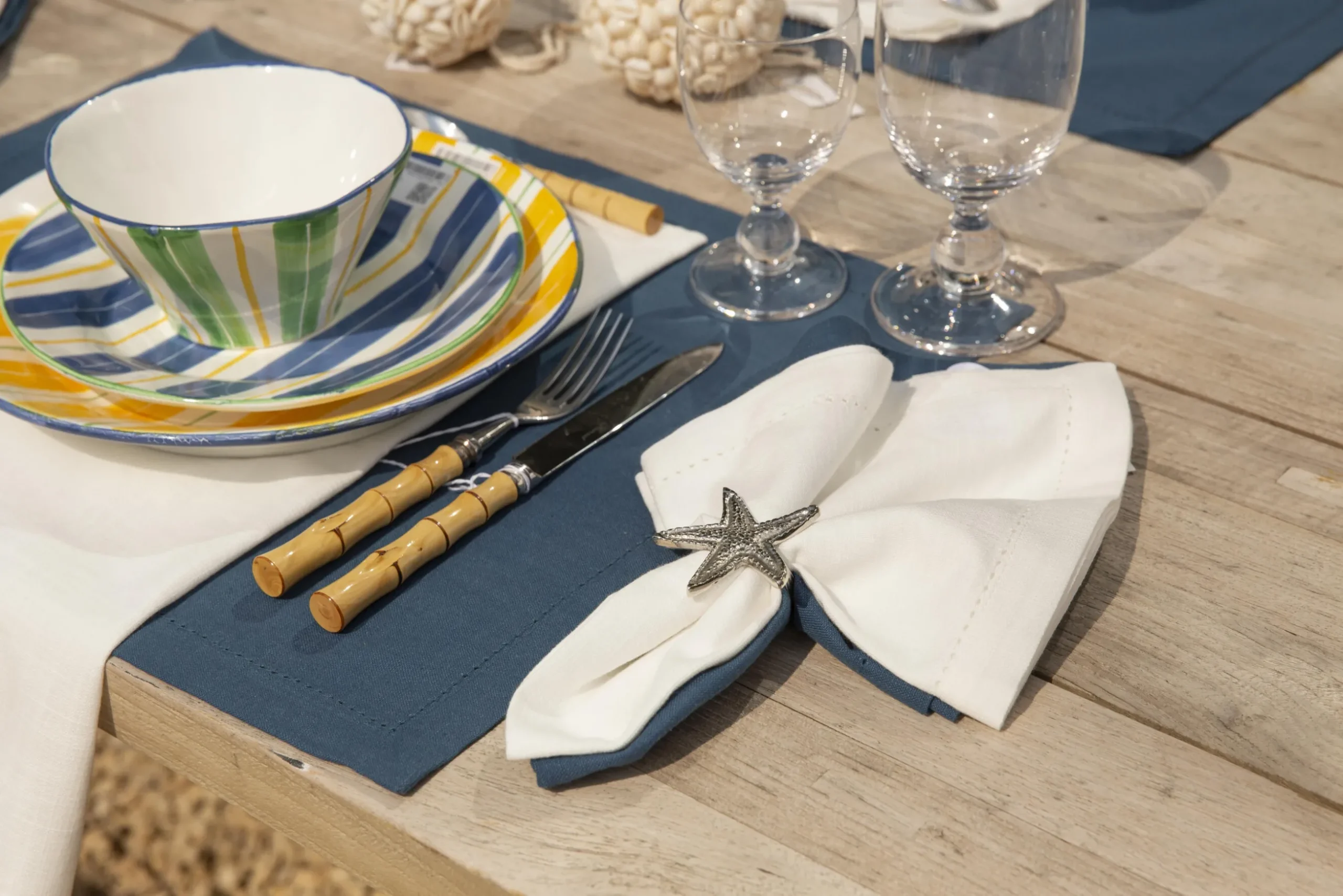 Phills, Napkin, White, Set Of 6