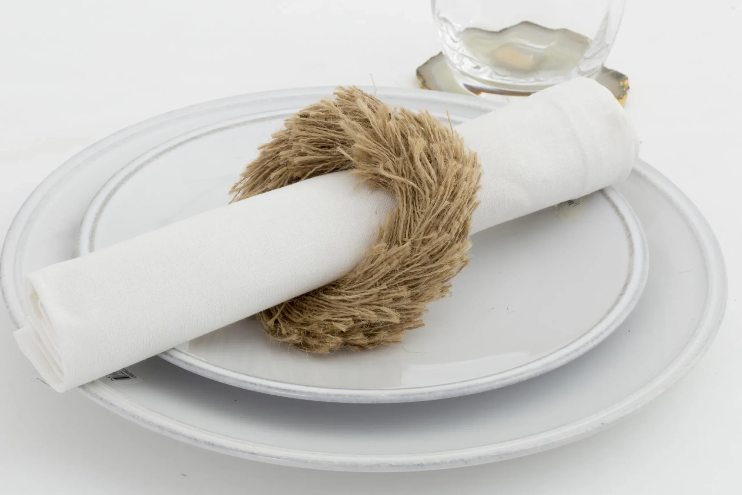 Phills, Napkin, White, Set Of 6