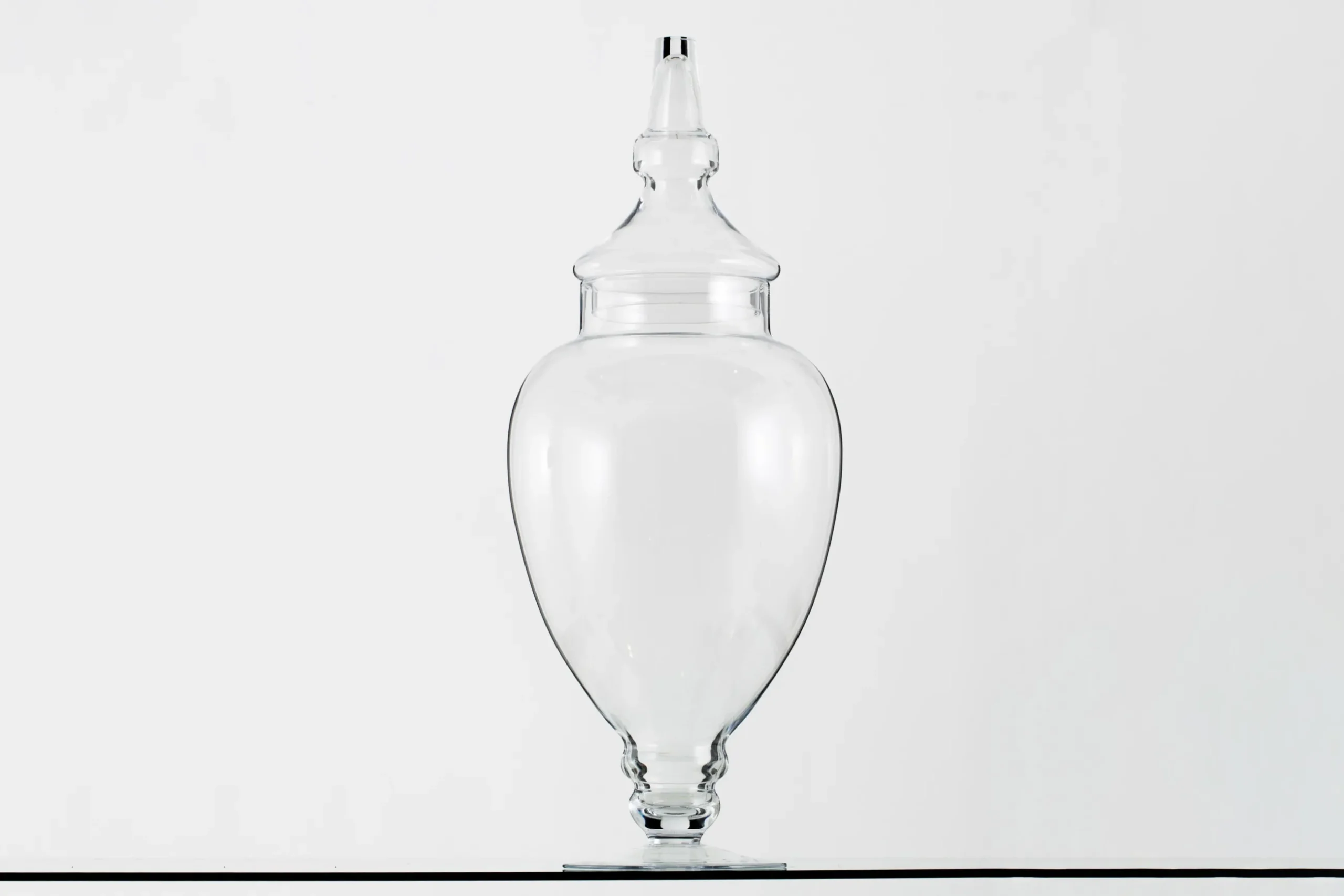 Pike, Candy Jar, Glass, L