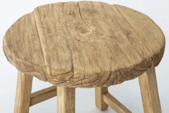 Porta, Side Table, Recycled Wood