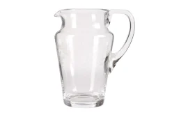 Praag, Pitcher, Mouth-Blown Glass, Engraved, 1,5 L