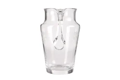 Praag, Pitcher, Mouth-Blown Glass, Engraved, 1,5 L