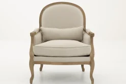 Ranomi, Armchair, Natural Linen
