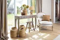 Ranomi, Armchair, Natural Linen