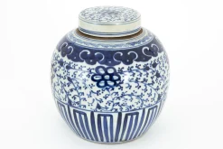 Redding, Potiche, Blue/White