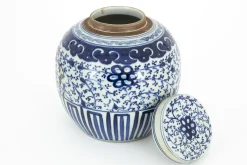 Redding, Potiche, Blue/White