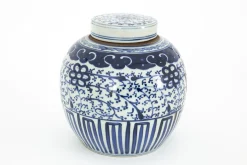 Redding, Potiche, Blue/White
