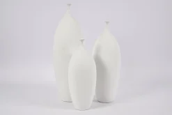 Regina, Vase, Ceramic, White, Model 1