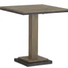 Renders, Bistro Table, Weathered Oak And Iron, 80 Cm
