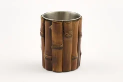 Rene, Toothpaste Holder , Steel And Wood