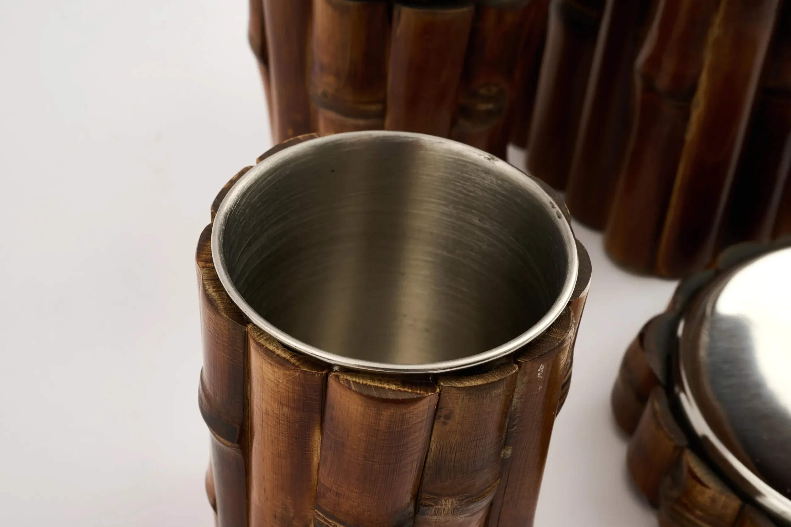 Rene, Toothpaste Holder , Steel And Wood
