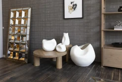 Reynolds, Vase, Ceramic, White, Model 3