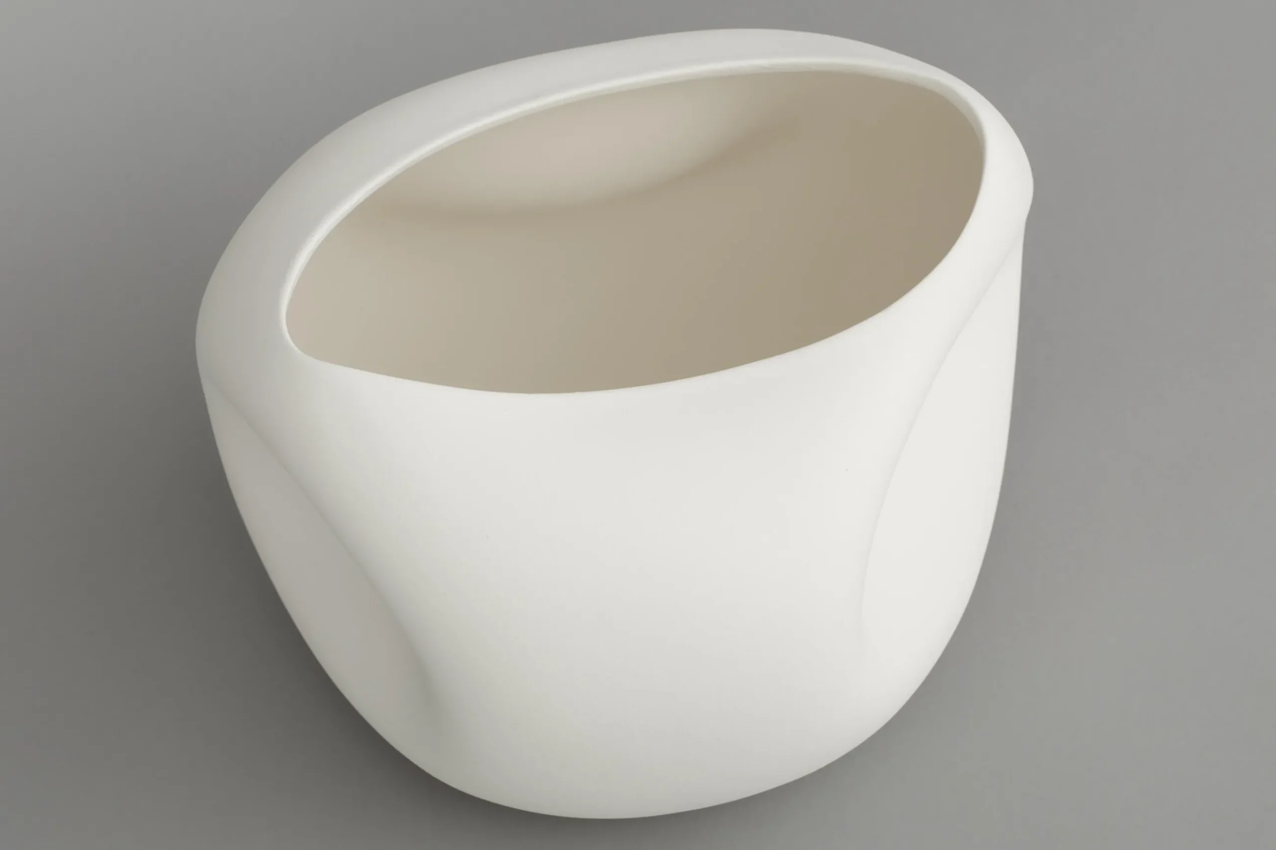 Reynolds, Vase, Ceramic, White, Model 4