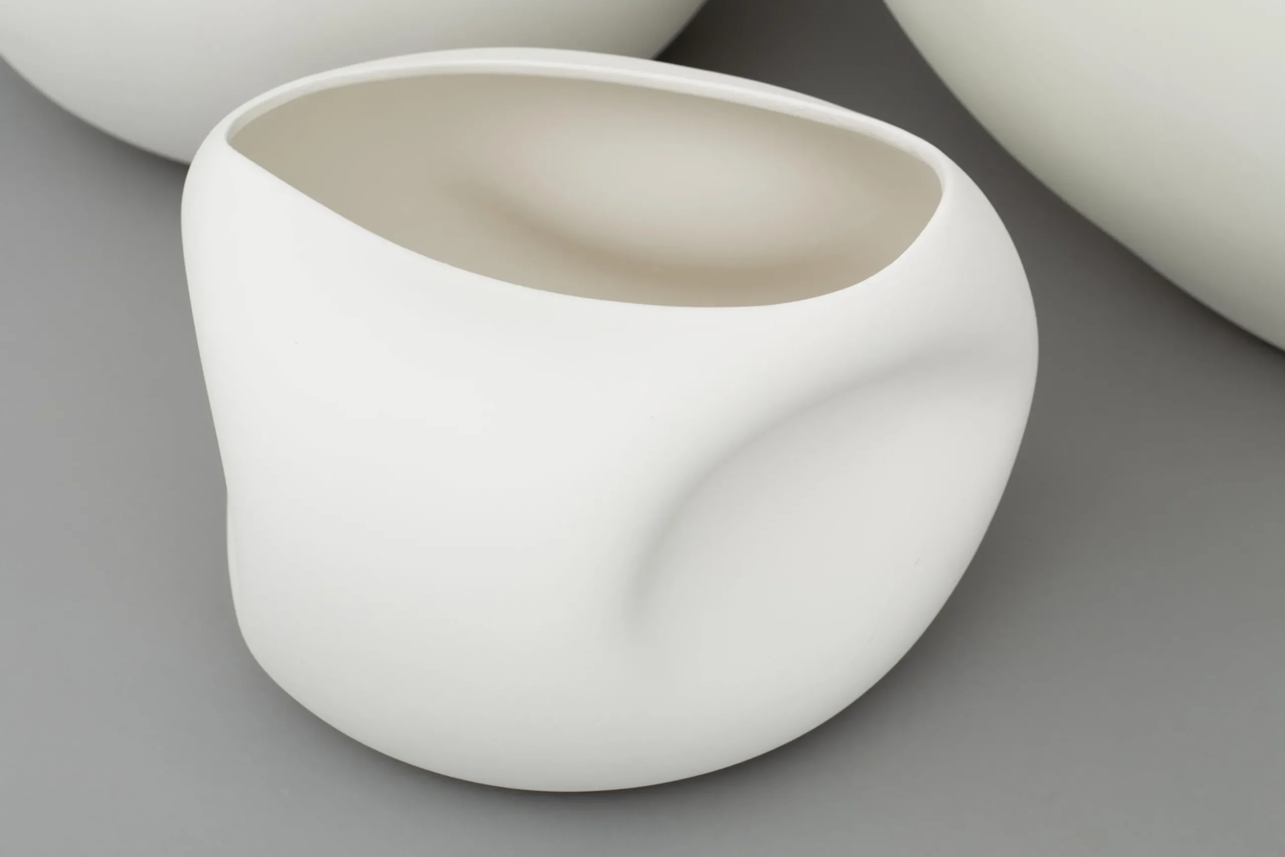 Reynolds, Vase, Ceramic, White, Model 4
